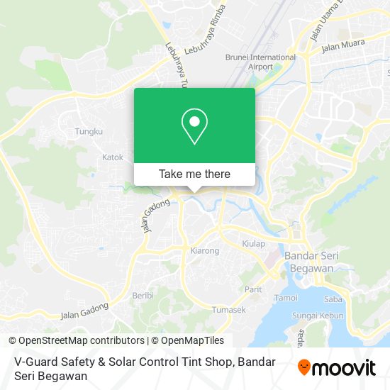 V-Guard Safety & Solar Control Tint Shop map