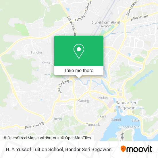 H. Y. Yussof Tuition School map
