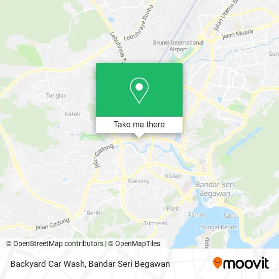 Backyard Car Wash map