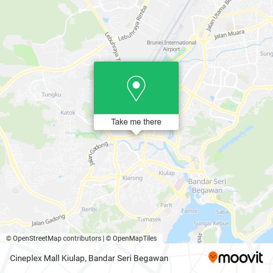 Cineplex Mall Kiulap map