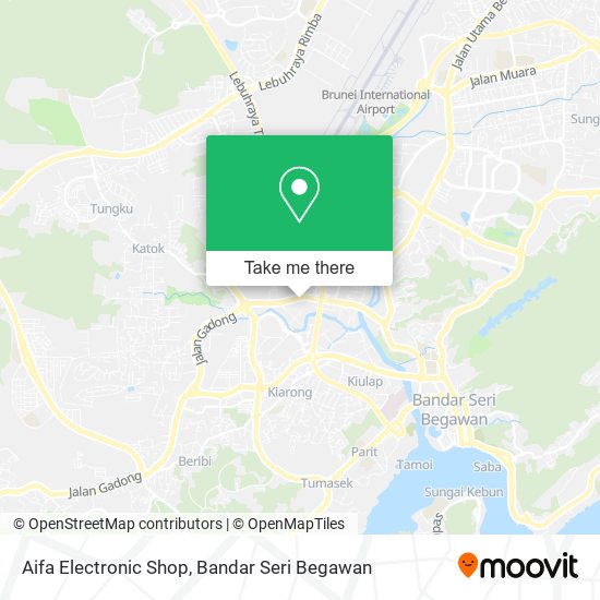 Peta Aifa Electronic Shop