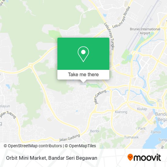 Orbit Mini Market map