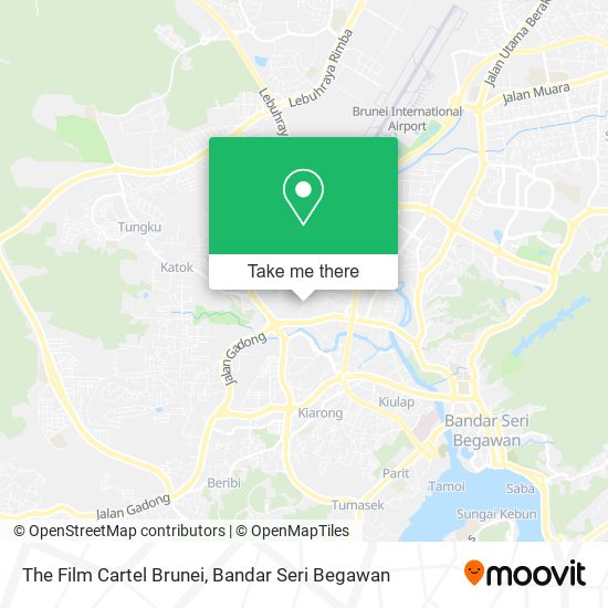 The Film Cartel Brunei map