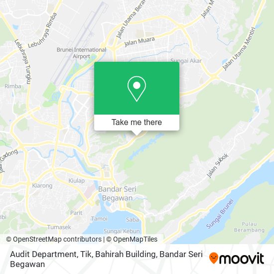 Audit Department, Tik, Bahirah Building map