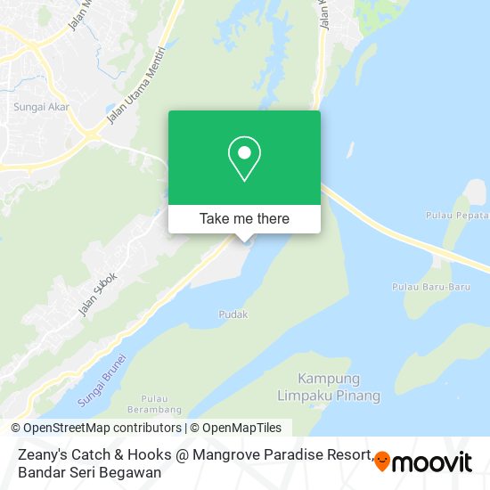 Zeany's Catch & Hooks @ Mangrove Paradise Resort map