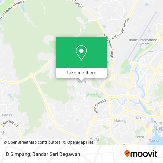 D Simpang map