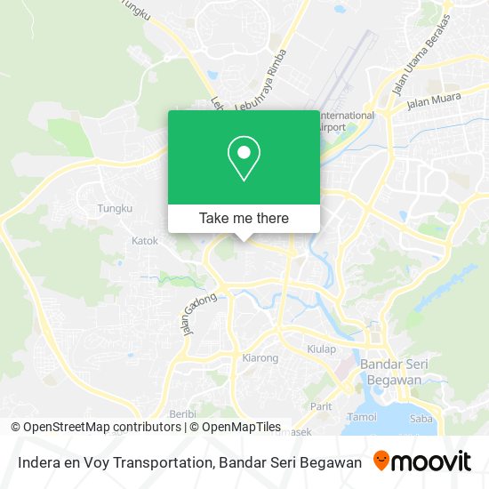 Indera en Voy Transportation map