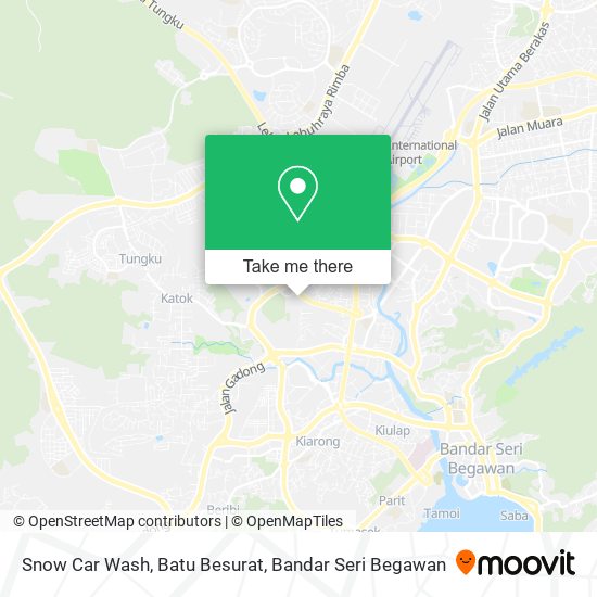 Snow Car Wash, Batu Besurat map