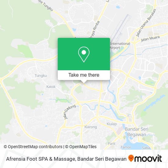 Afrensia Foot SPA & Massage map