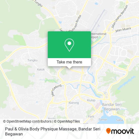 Paul & Olivia Body Physique Massage map