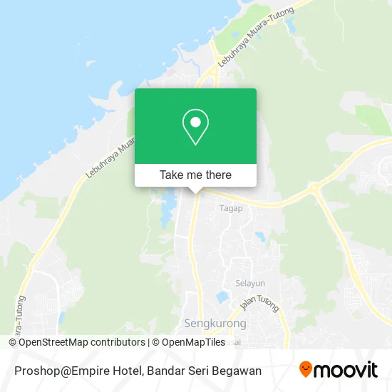 Proshop@Empire Hotel map