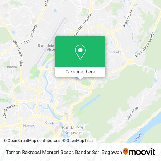 Taman Rekreasi Menteri Besar map