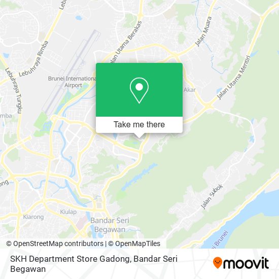 SKH Department Store Gadong map