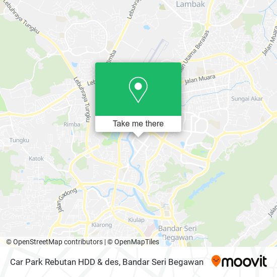 Car Park Rebutan HDD & des map
