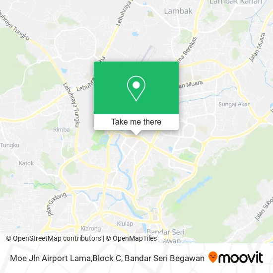 Moe Jln Airport Lama,Block C map