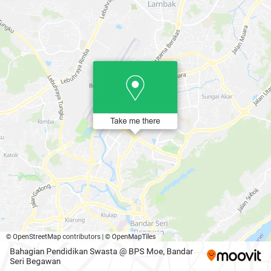 Bahagian Pendidikan Swasta @ BPS Moe map