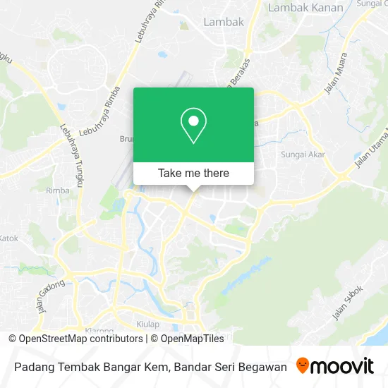 Padang Tembak Bangar Kem map