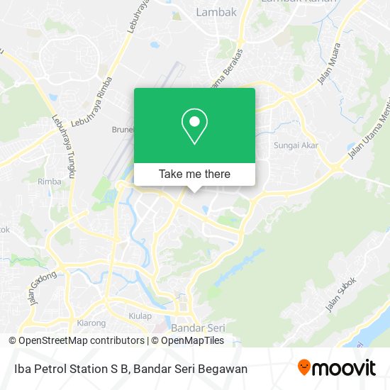 Iba Petrol Station S B map