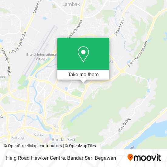 Haig Road Hawker Centre map