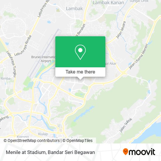 Menile at Stadium map