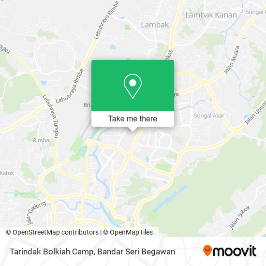 Tarindak Bolkiah Camp map