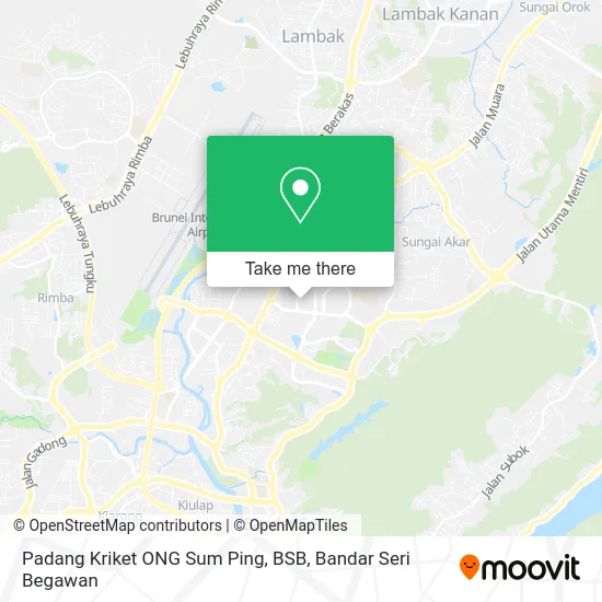 Padang Kriket ONG Sum Ping, BSB map