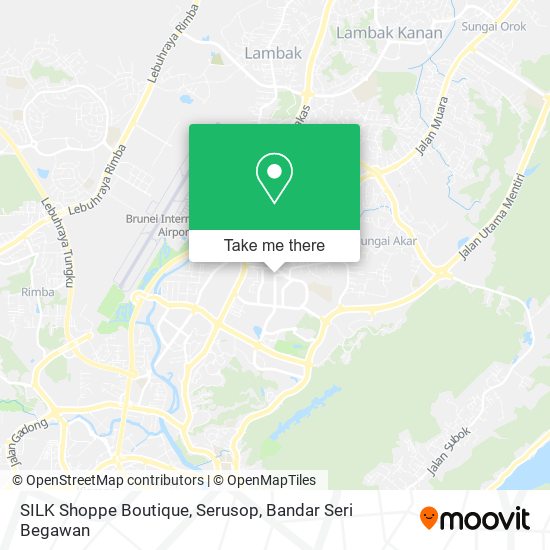 SILK Shoppe Boutique, Serusop map