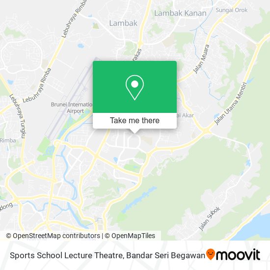 Sports School Lecture Theatre map