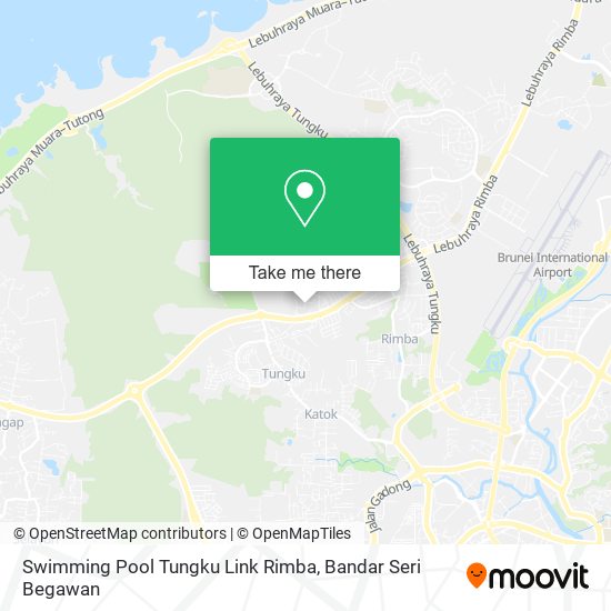 Peta Swimming Pool Tungku Link Rimba