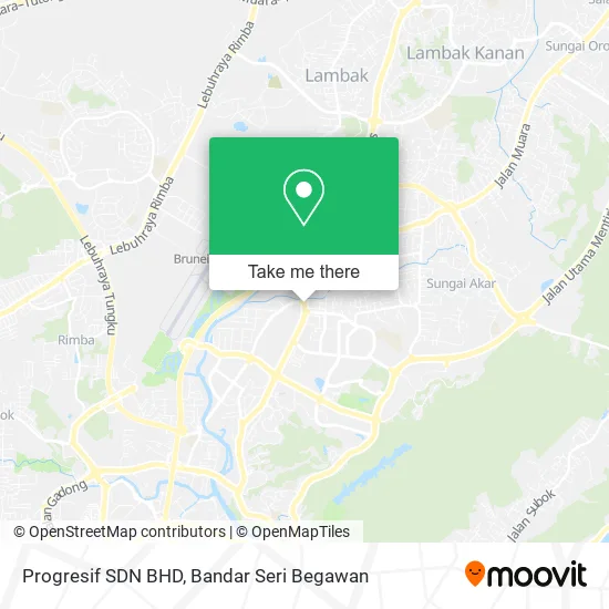 Progresif SDN BHD map