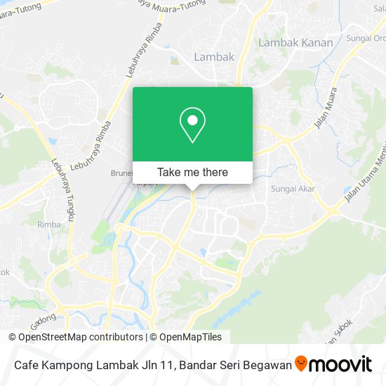 Cafe Kampong Lambak Jln 11 map