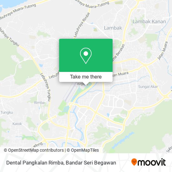 Dental Pangkalan Rimba map