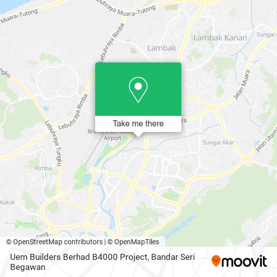 Uem Builders Berhad B4000 Project map