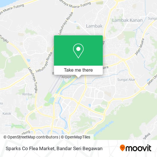 Sparks Co Flea Market map