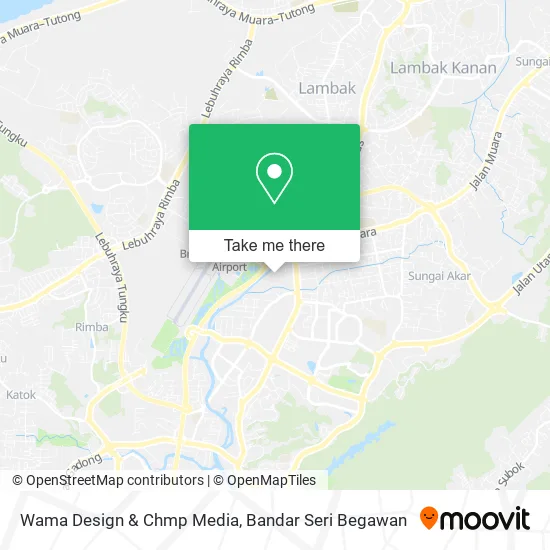 Wama Design & Chmp Media map