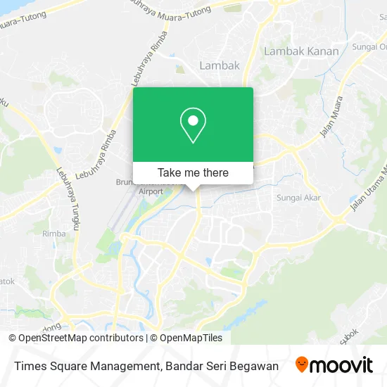 Times Square Management map