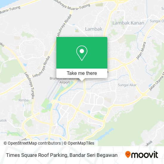 Times Square Roof Parking map