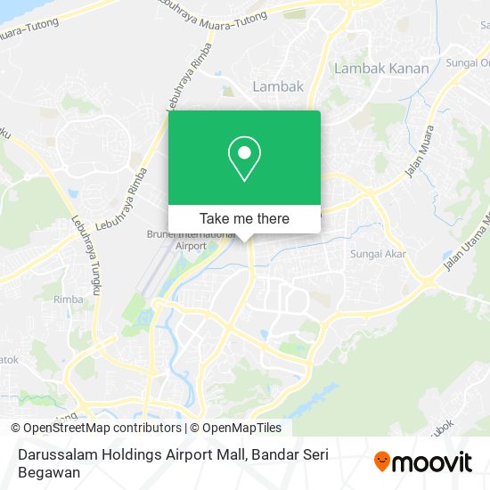 Darussalam Holdings Airport Mall map