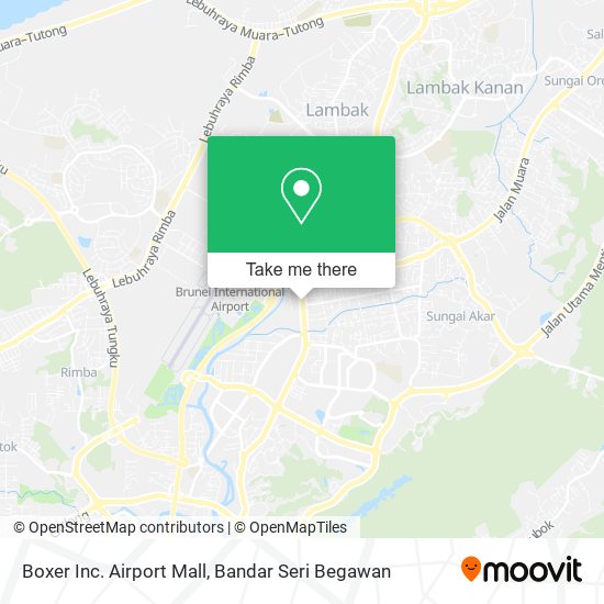 Boxer Inc. Airport Mall map
