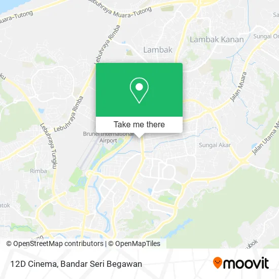 12D Cinema map