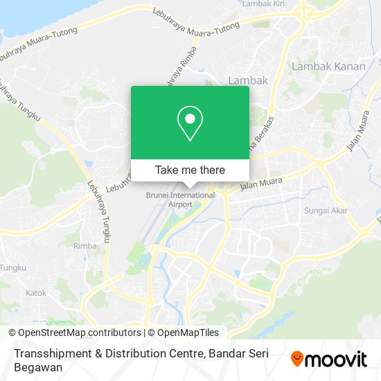 Transshipment & Distribution Centre map