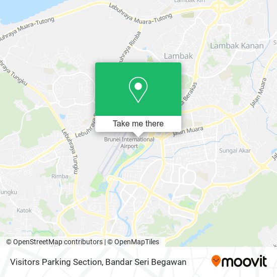 Visitors Parking Section map