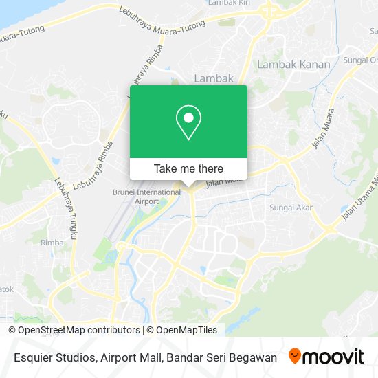 Esquier Studios, Airport Mall map