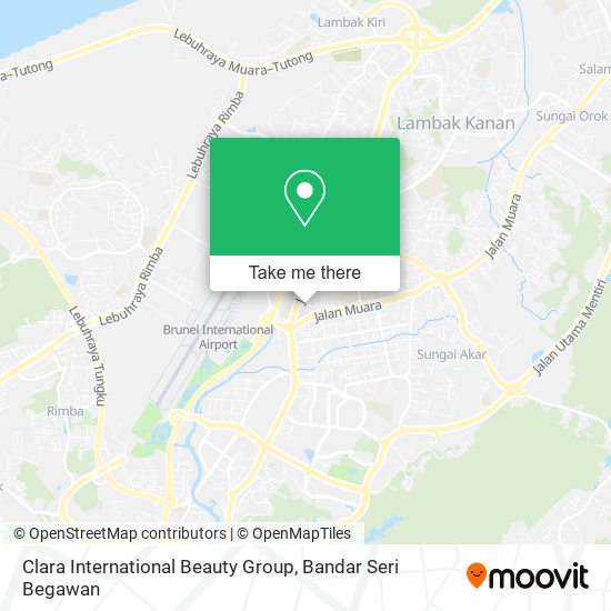 Clara International Beauty Group map