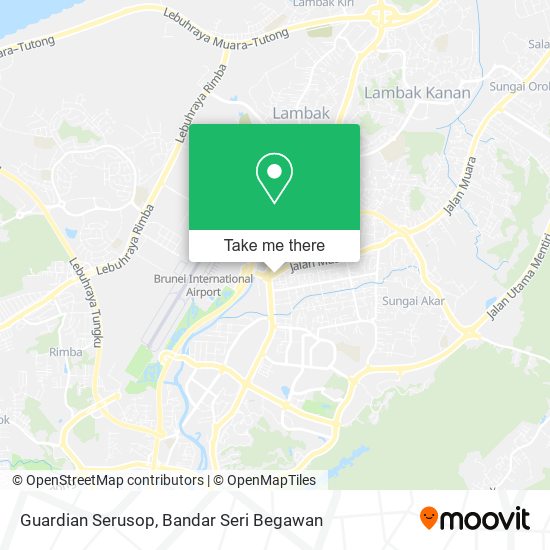 Guardian Serusop map