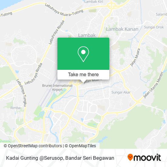 Kadai Gunting @Serusop map