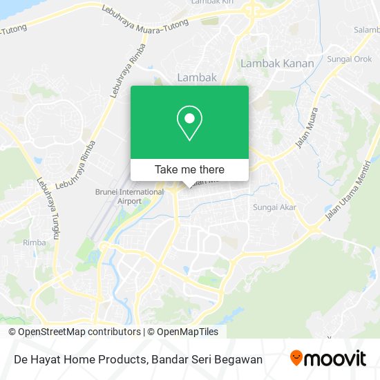 De Hayat Home Products map