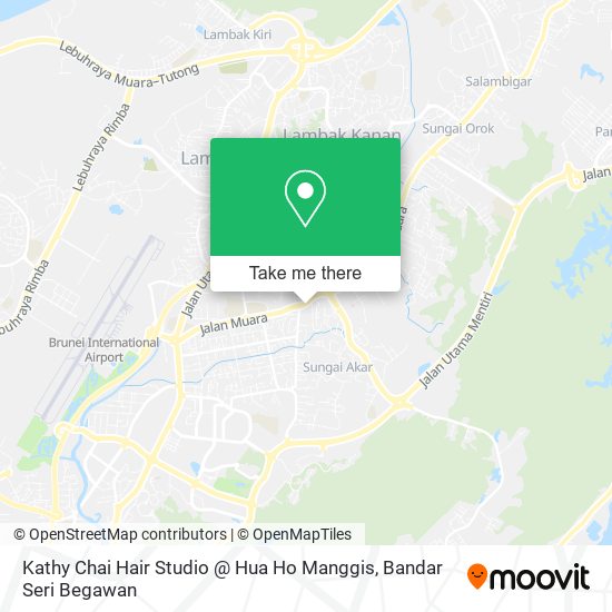 Kathy Chai Hair Studio @ Hua Ho Manggis map