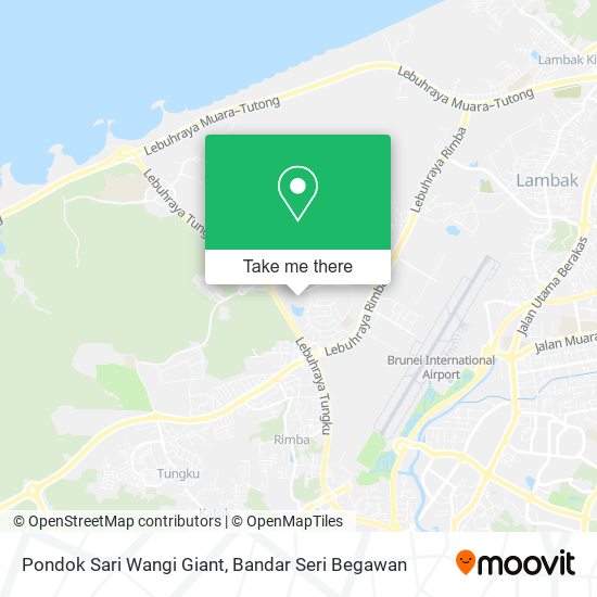 Pondok Sari Wangi Giant map