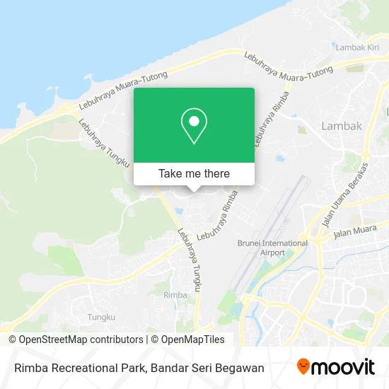 Rimba Recreational Park map